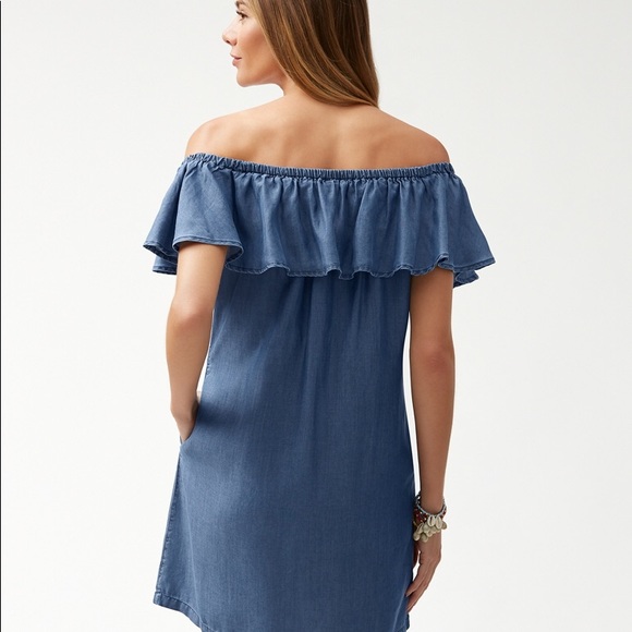 Off-the-shoulder dress - Picture 2 of 2